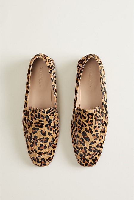 leopard print shoes loafers hot 96fce 029aa