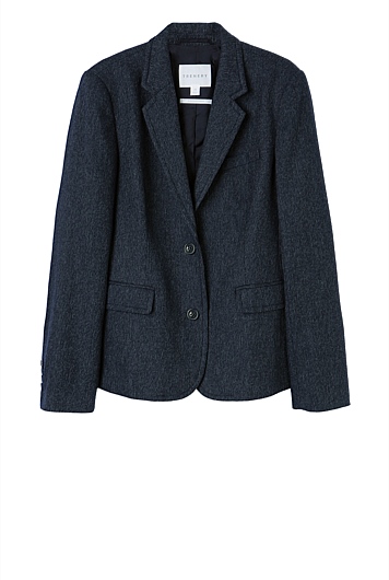 Night Sky Tweed Jacket - WOMEN Jackets & Coats | Trenery