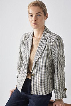 Single Breasted Relaxed Fit Jacket